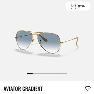 Ray Bans Aviator Gradient